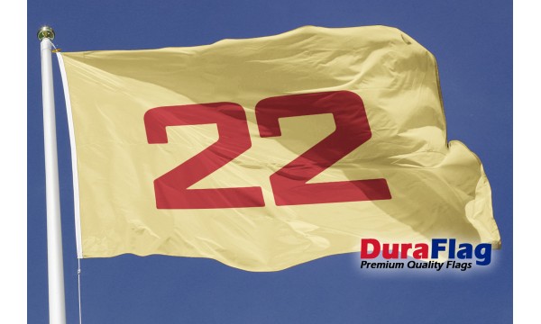 DuraFlag® 22nd Regiment of Foot Premium Quality Flag